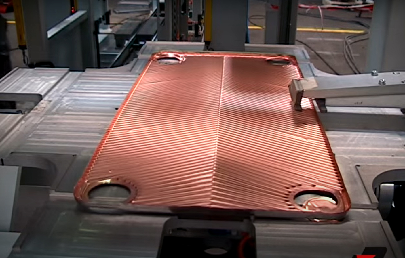 Heat Exchanger Plate production